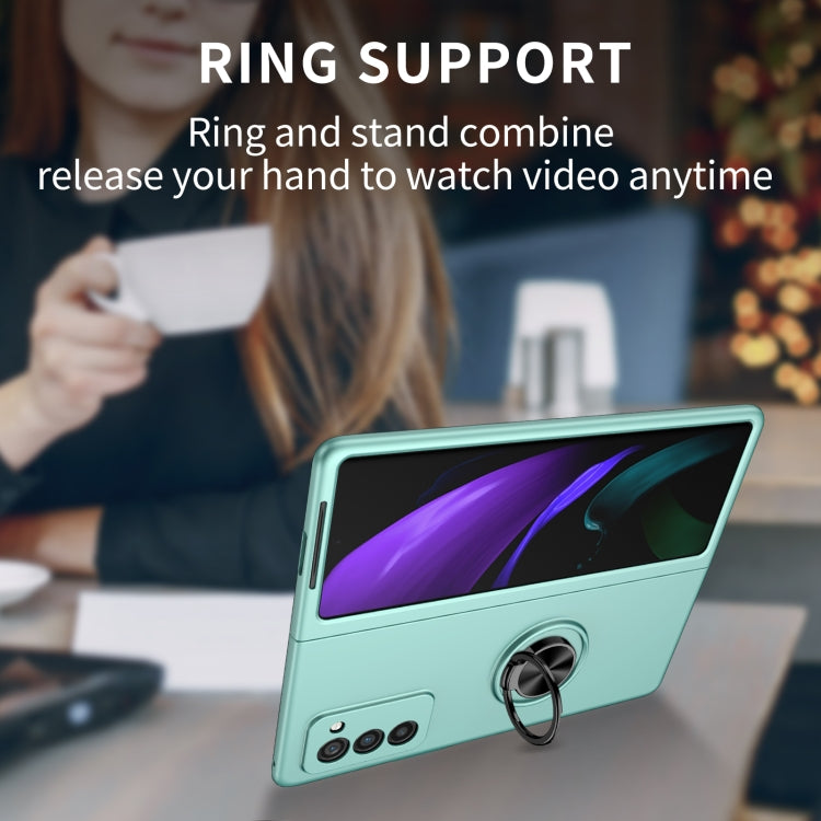 For Samsung Galaxy Z Fold2 5G Armor Ring Holder Phone Case