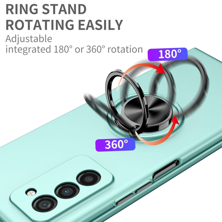 For Samsung Galaxy Z Fold2 5G Armor Ring Holder Phone Case