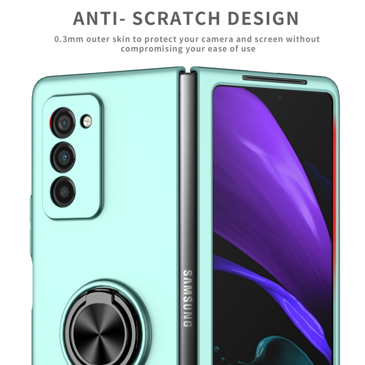 For Samsung Galaxy Z Fold2 5G Armor Ring Holder Phone Case