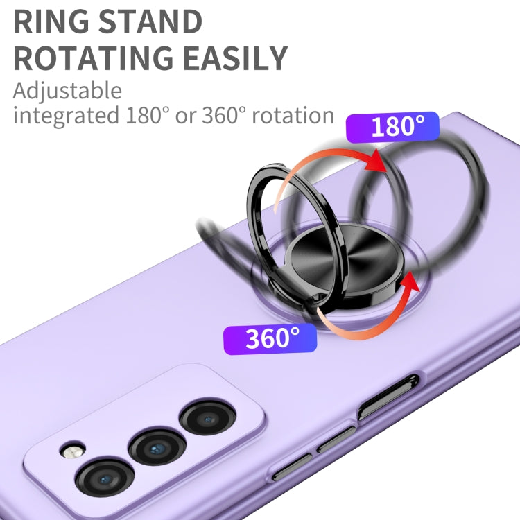 For Samsung Galaxy Z Fold2 5G Armor Ring Holder Phone Case