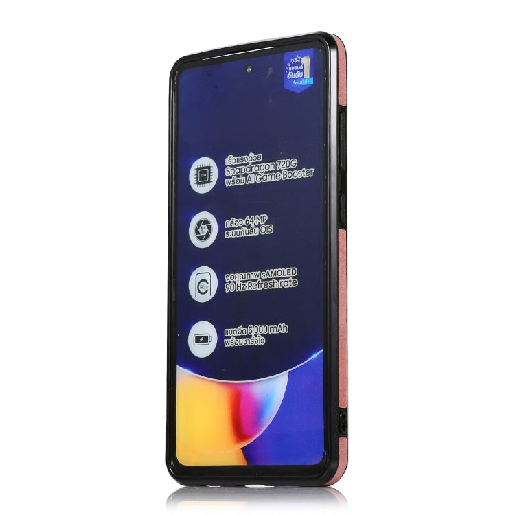 For Samsung Galaxy A72 5G Calf Texture Magnetic Card Bag PU Phone Case