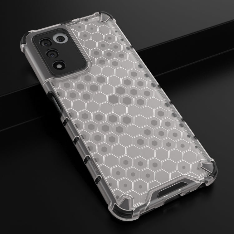For OPPO K9S 5G Lanyard Honeycomb PC + TPU Case