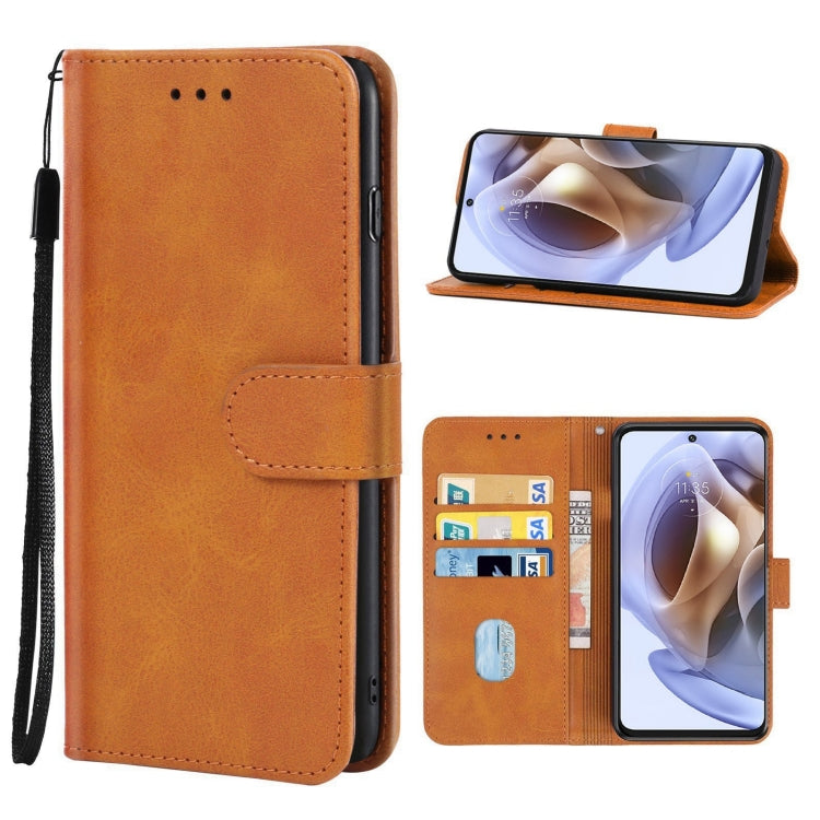 Leather Phone Case For Motorola Moto G31 / G41