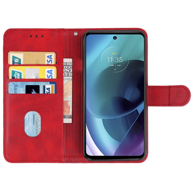 Leather Phone Case For Motorola Moto G51 5G