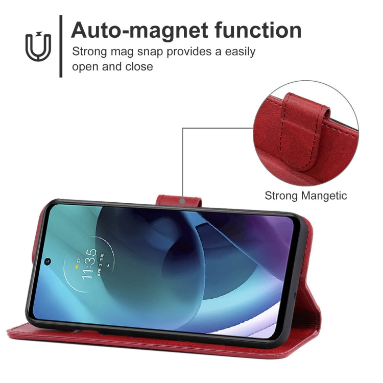 Leather Phone Case For Motorola Moto G51 5G