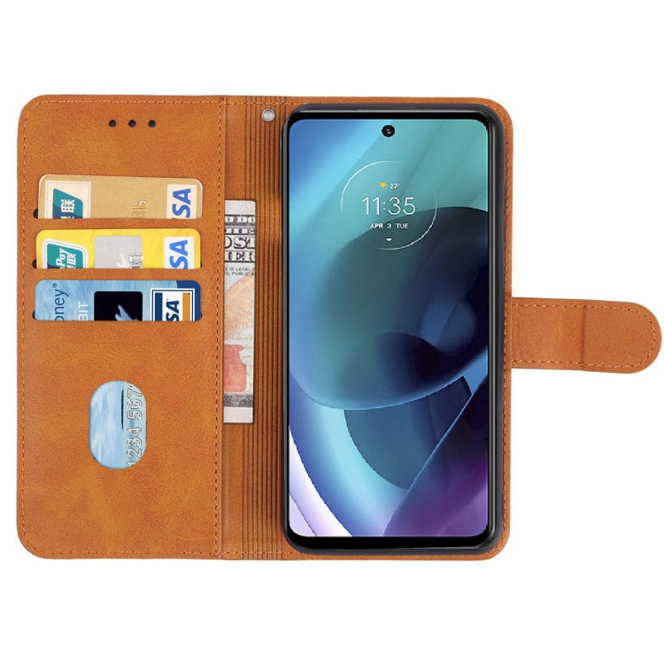Leather Phone Case For Motorola Moto G51 5G