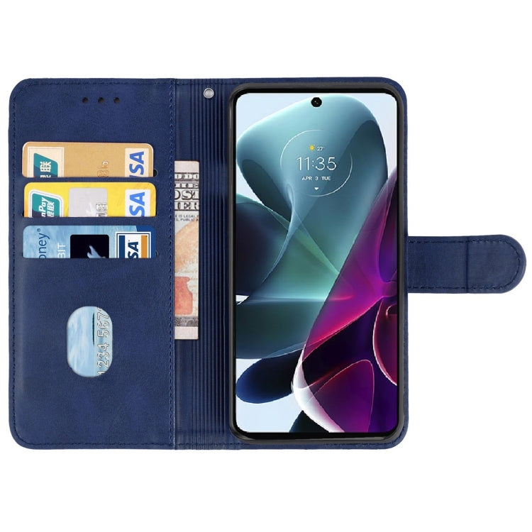 Leather Phone Case For Motorola Moto G200 5G / Edge S30