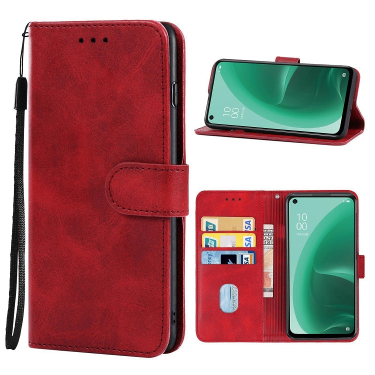 Leather Phone Case For OPPO A55s 5G