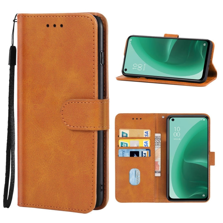 Leather Phone Case For OPPO A55s 5G