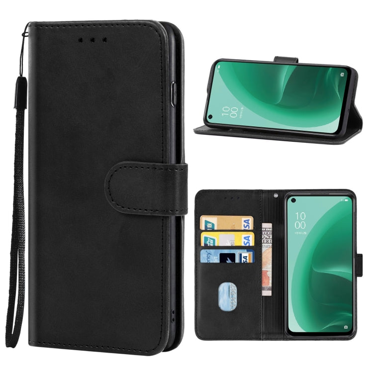 Leather Phone Case For OPPO A55s 5G