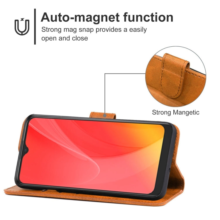 Leather Phone Case For TCL L10 Pro