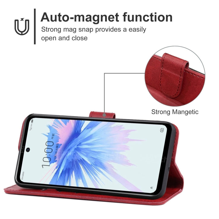 Leather Phone Case For ZTE Libero 5G II
