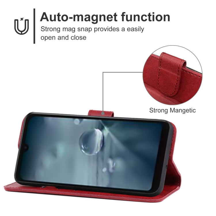 Leather Phone Case For Sharp Aquos Wish SHG06