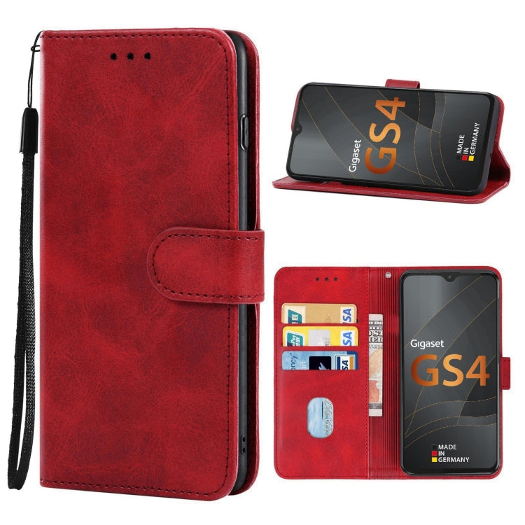 Leather Phone Case For Gigaset GS4 / GS4 Senior