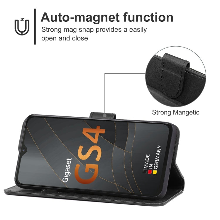 Leather Phone Case For Gigaset GS4 / GS4 Senior