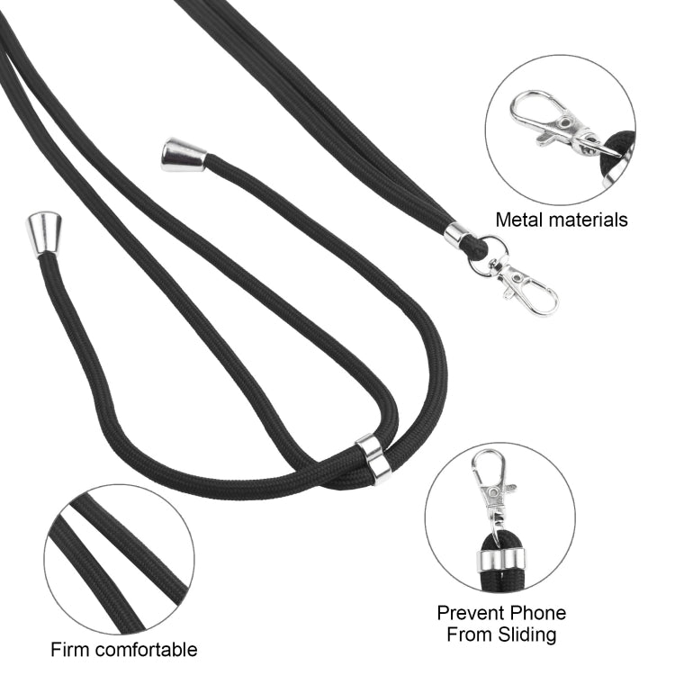 For Samsung Galaxy A13 5G Lanyard All Inclusive Double-color TPU + PC Phone Case