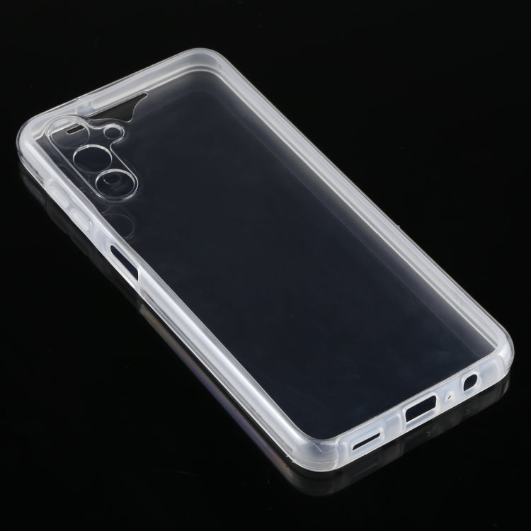 For Samsung Galaxy A13 5G PC+TPU Double-Sided All-Inclusive Transparent Phone Case