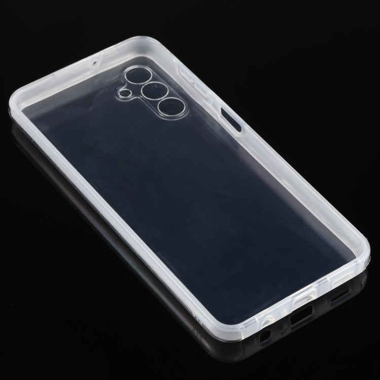 For Samsung Galaxy A13 5G PC+TPU Double-Sided All-Inclusive Transparent Phone Case