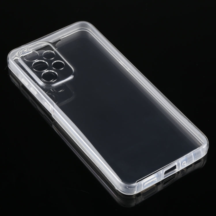For Samsung Galaxy A33 5G PC+TPU Double-Sided All-Inclusive Transparent Phone Case