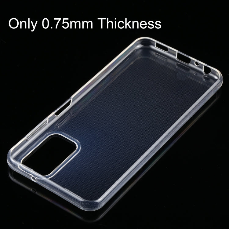For Samsung Galaxy A13 4G 0.75mm Ultra-thin Transparent TPU Soft Phone Case