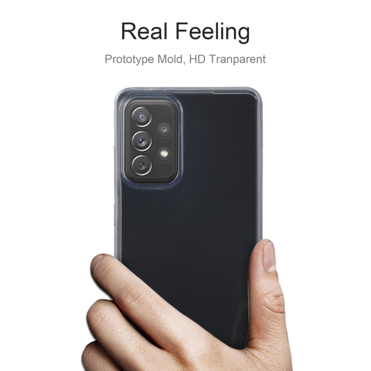 For Samsung Galaxy A73 5G 0.75mm Ultra-thin Transparent TPU Soft Phone Case