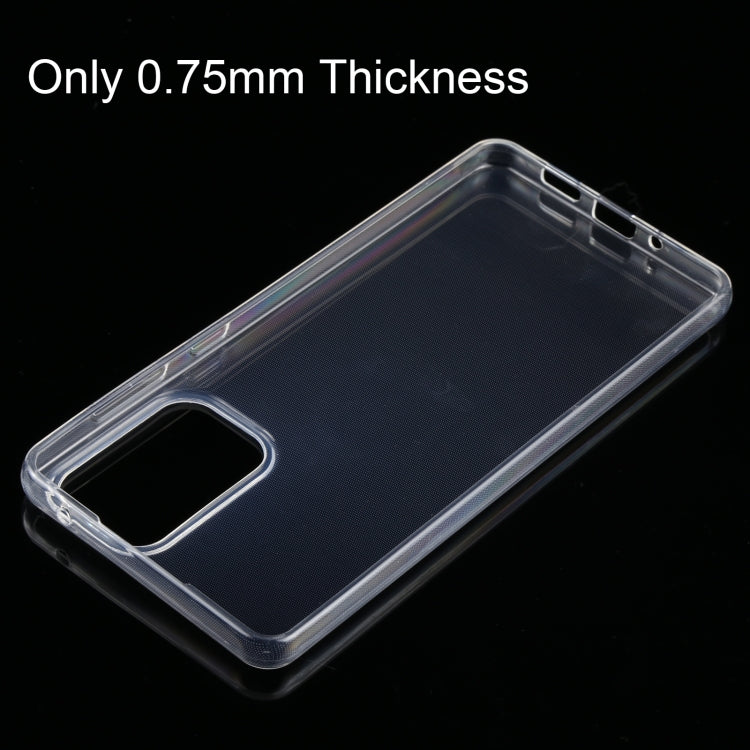 For Samsung Galaxy A73 5G 0.75mm Ultra-thin Transparent TPU Soft Phone Case