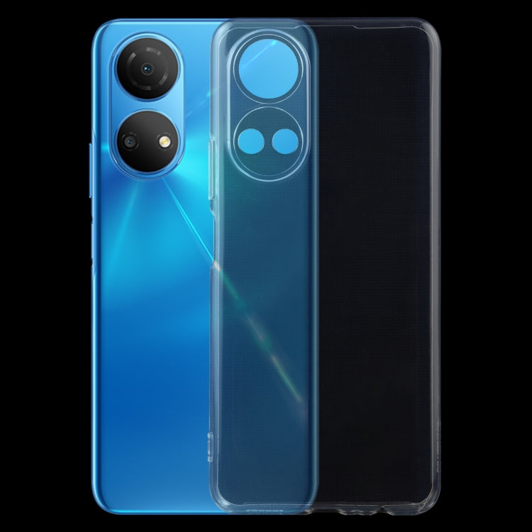 For Honor Play 30 Plus 0.75mm Ultra-thin Transparent TPU Soft Phone Case