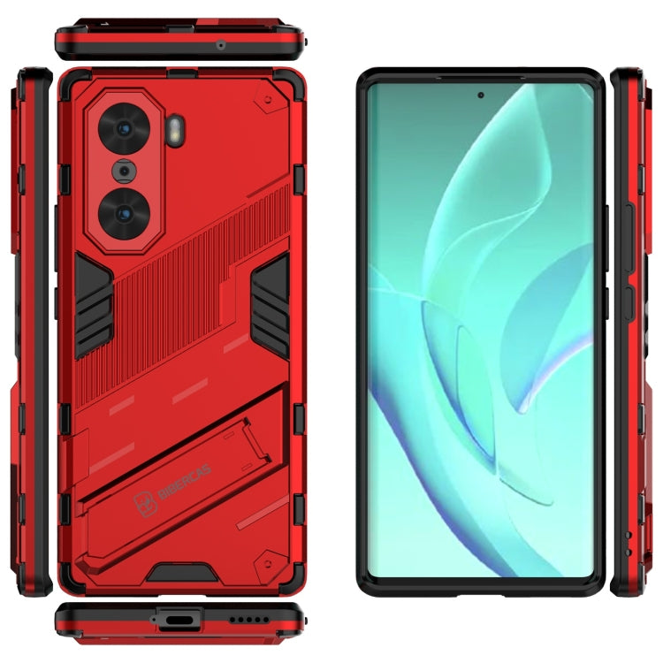 For Honor 60 Punk Armor 2 in 1 PC + TPU Phone Case