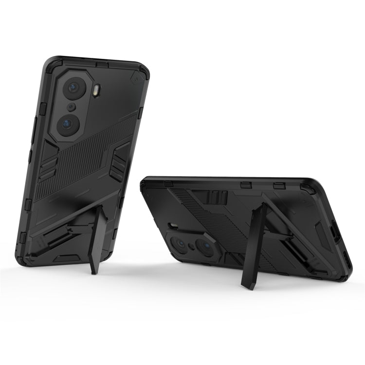 For Honor 60 Pro Punk Armor 2 in 1 PC + TPU Phone Case