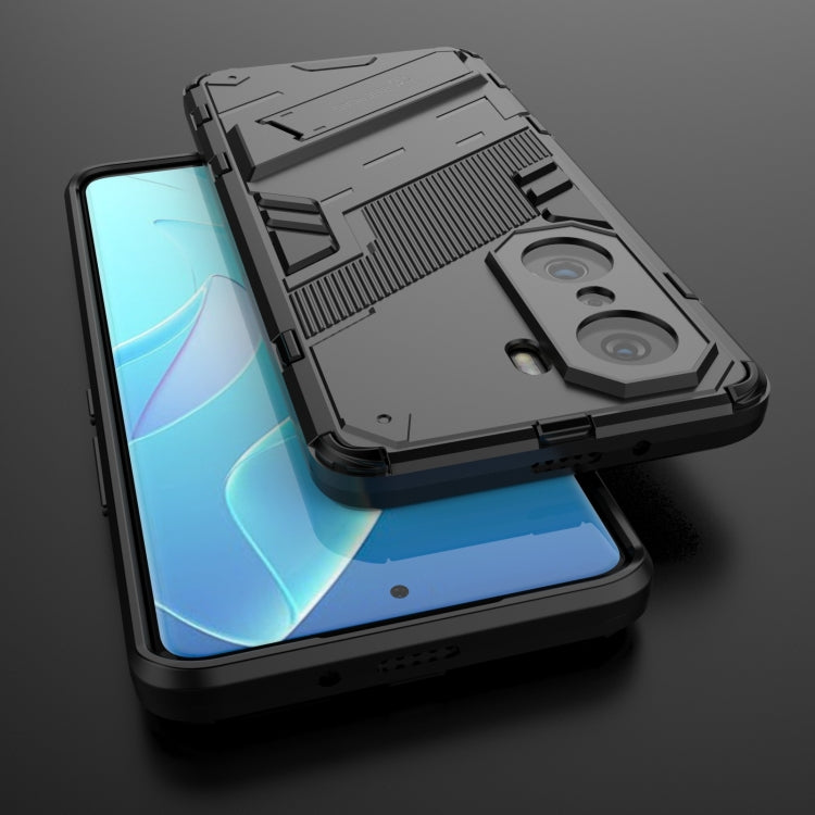 For Honor 60 Pro Punk Armor 2 in 1 PC + TPU Phone Case
