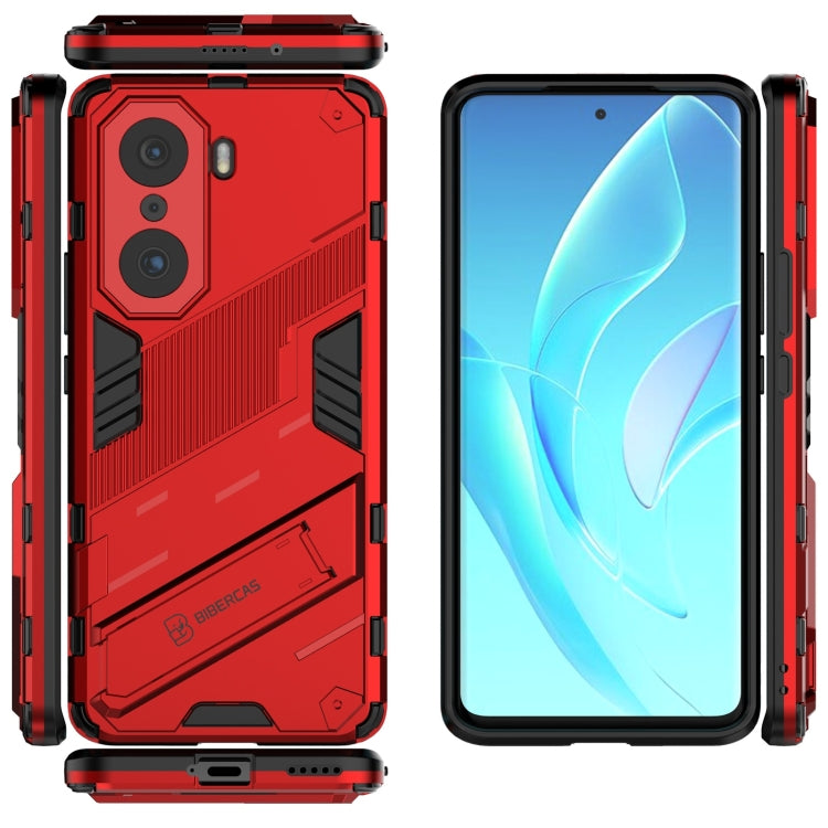 For Honor 60 Pro Punk Armor 2 in 1 PC + TPU Phone Case