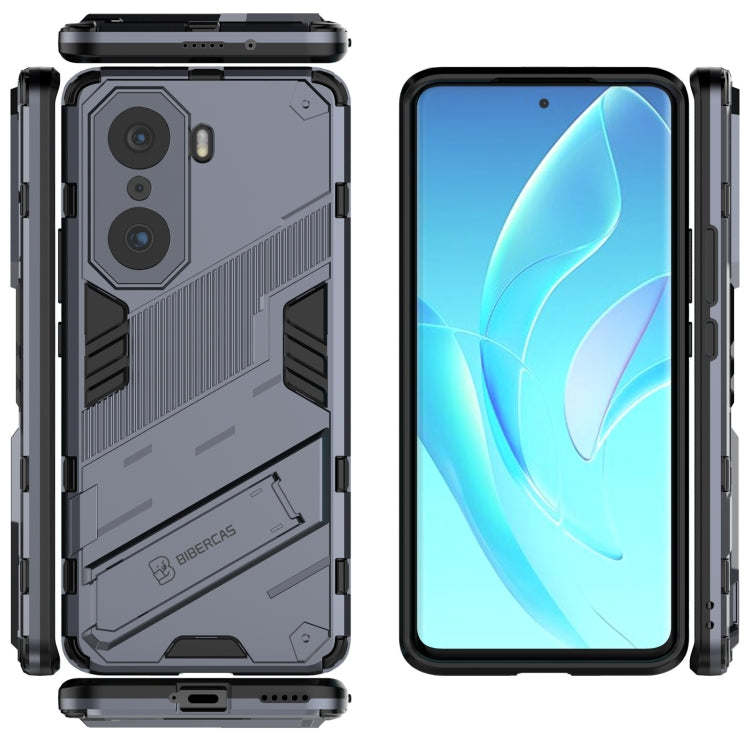 For Honor 60 Pro Punk Armor 2 in 1 PC + TPU Phone Case