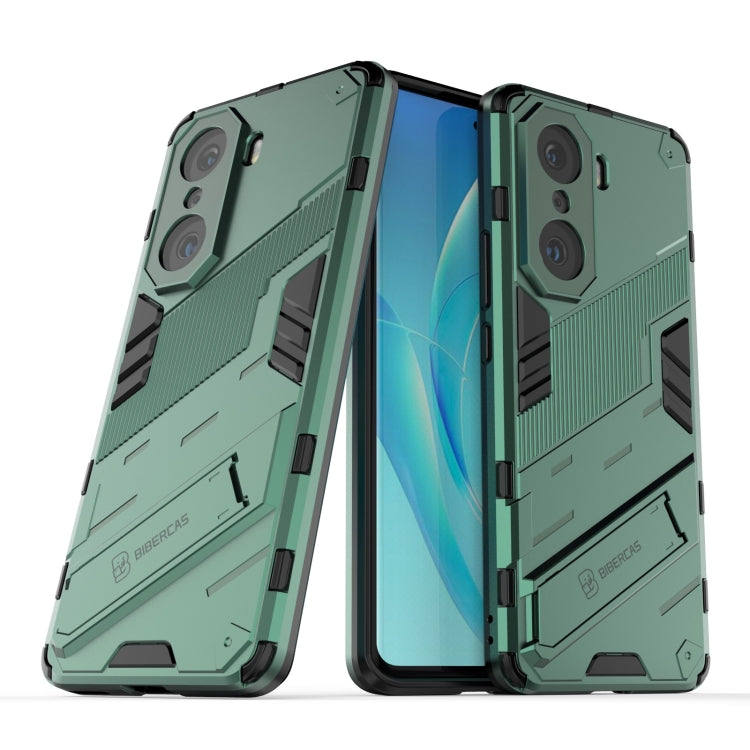 For Honor 60 Pro Punk Armor 2 in 1 PC + TPU Phone Case
