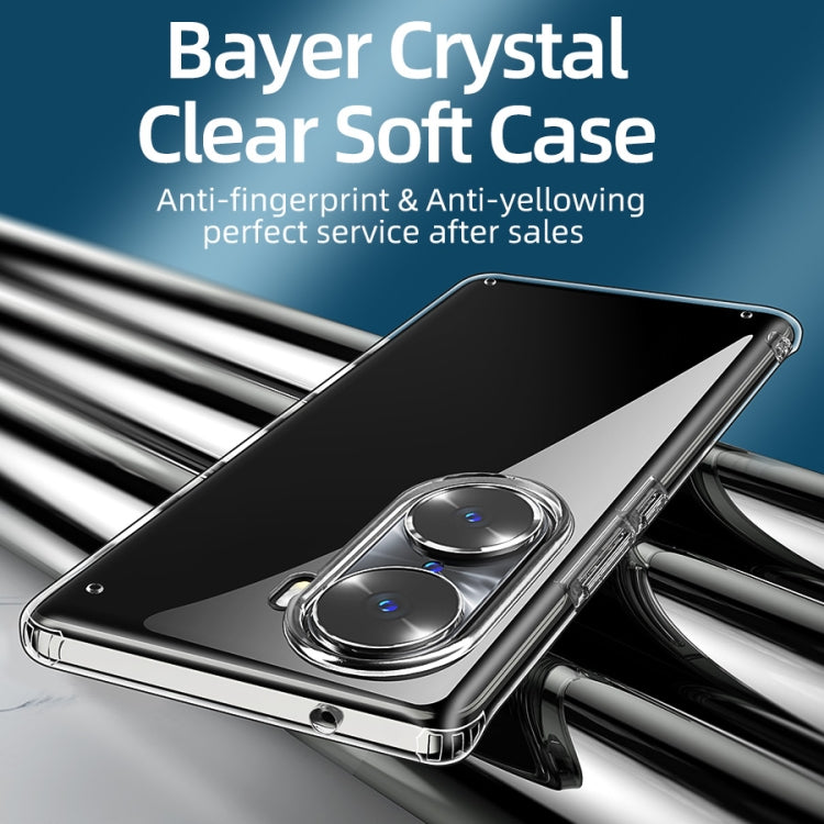 For Honor 60 wlons Ice Crystal PC + TPU Phone Case