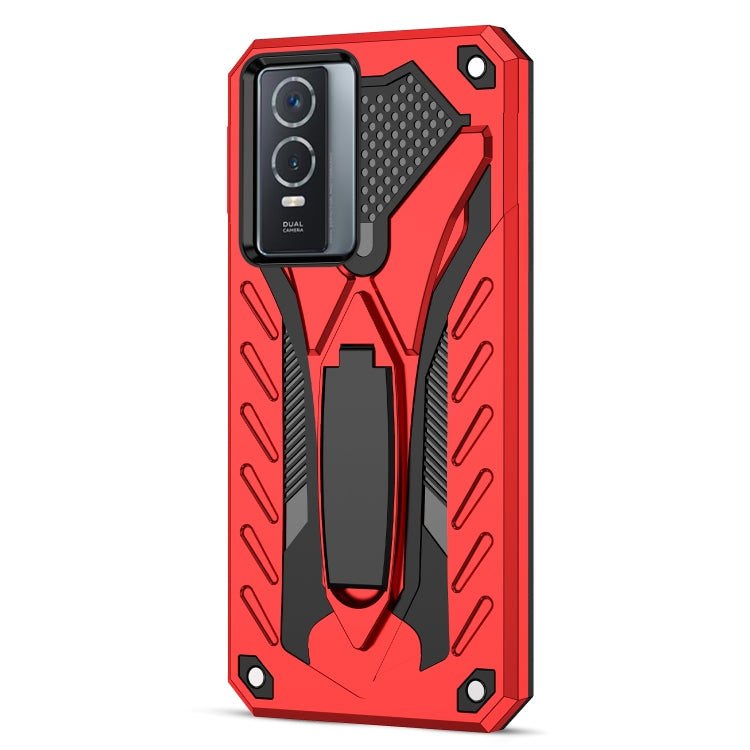 For vivo Y76 / Y76s Shockproof TPU + PC Phone Case