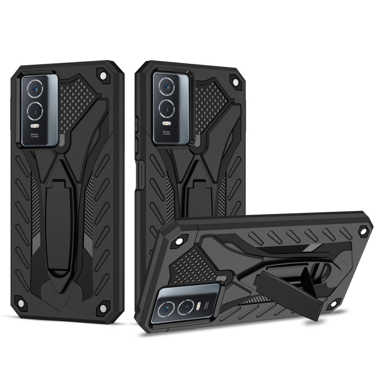 For vivo Y76 / Y76s Shockproof TPU + PC Phone Case