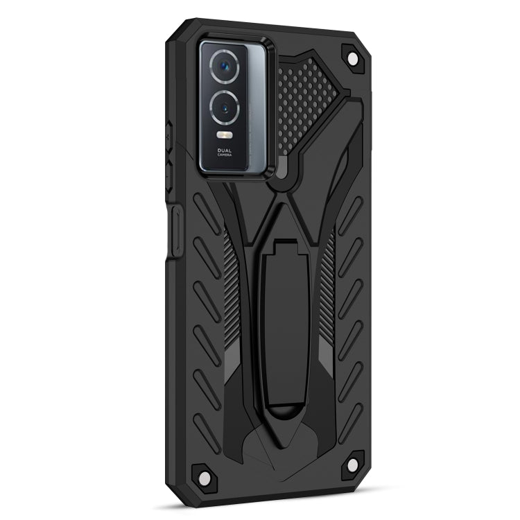 For vivo Y76 / Y76s Shockproof TPU + PC Phone Case