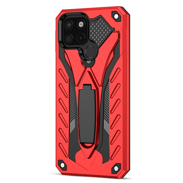 For Infinix Smart 6 Shockproof TPU + PC Phone Case(Red)