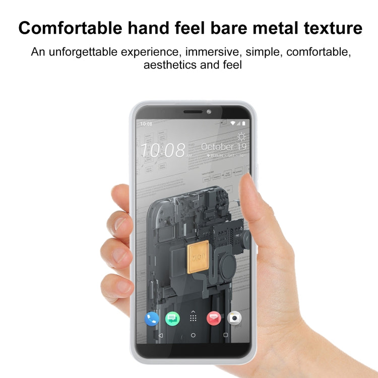 TPU Phone Case For HTC EXODUS 1s(Transparent White)