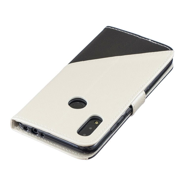 For Xiaomi Redmi 7 Matching Color Frosted Texture Horizontal Flip PU Leather Case with Holder & Card Slots & Lanyard
