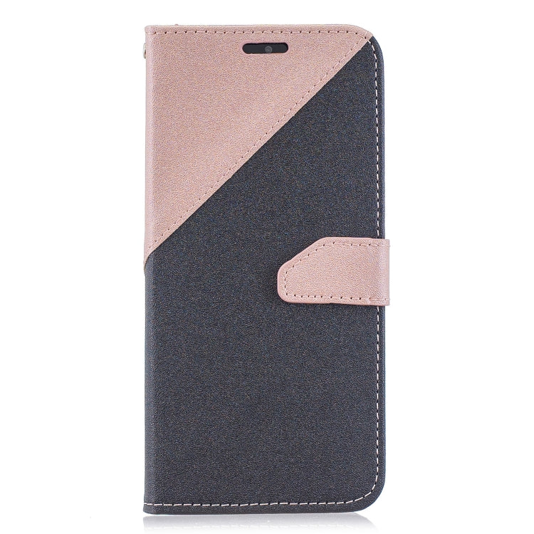 For Xiaomi Redmi 7 Matching Color Frosted Texture Horizontal Flip PU Leather Case with Holder & Card Slots & Lanyard