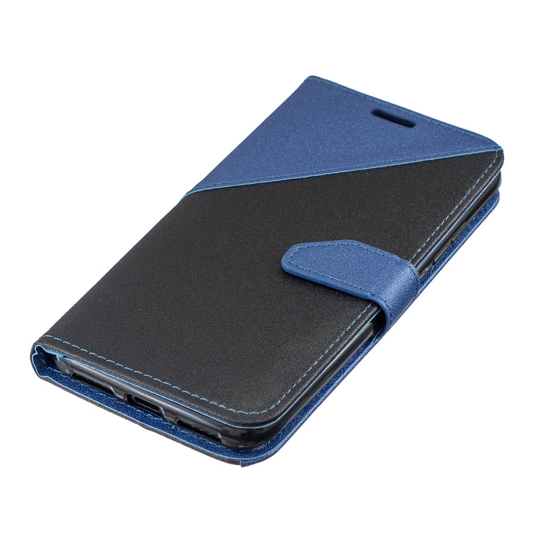 For Xiaomi Redmi Note7 Matching Color Frosted Texture Horizontal Flip PU Leather Case with Holder & Card Slots & Lanyard