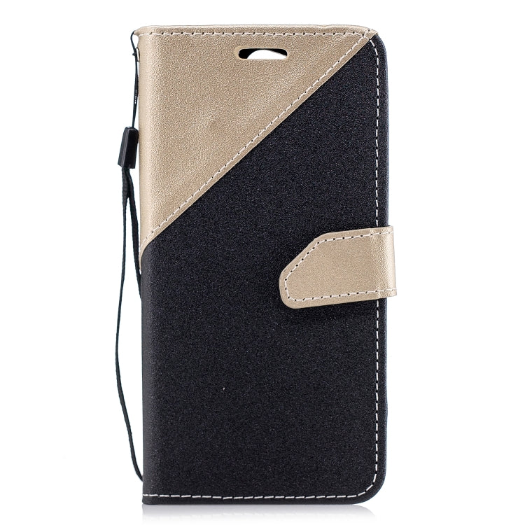 For Sony Xperia XA2 Matching Color Frosted Texture Horizontal Flip PU Leather Case with Holder & Card Slots & Lanyard