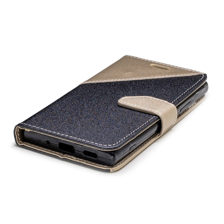 For Sony Xperia XA2 Matching Color Frosted Texture Horizontal Flip PU Leather Case with Holder & Card Slots & Lanyard