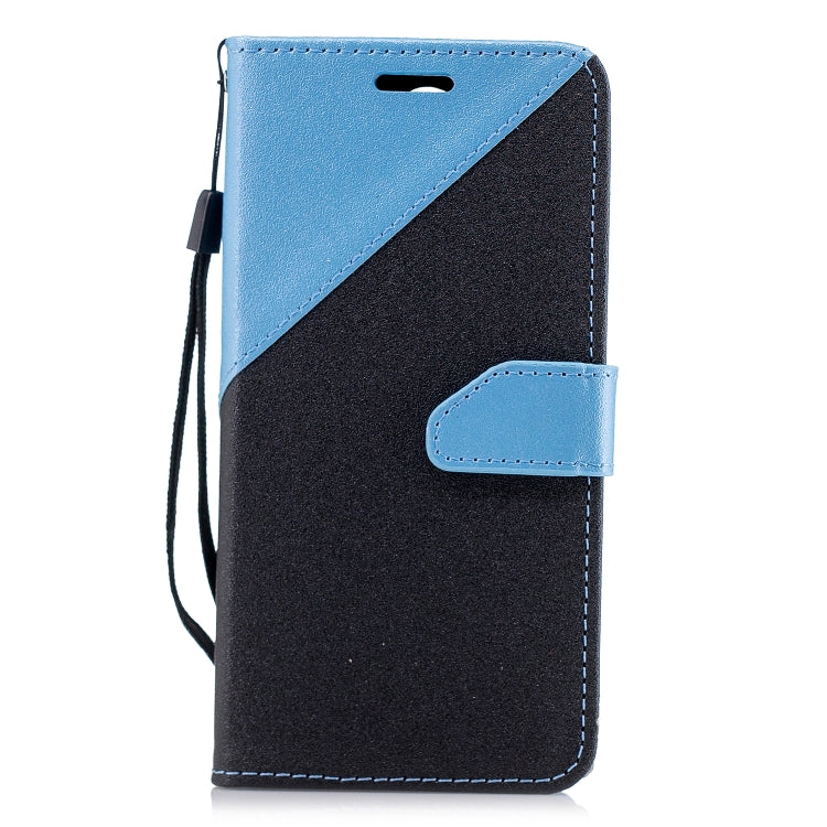 For Sony Xperia XA2 Matching Color Frosted Texture Horizontal Flip PU Leather Case with Holder & Card Slots & Lanyard