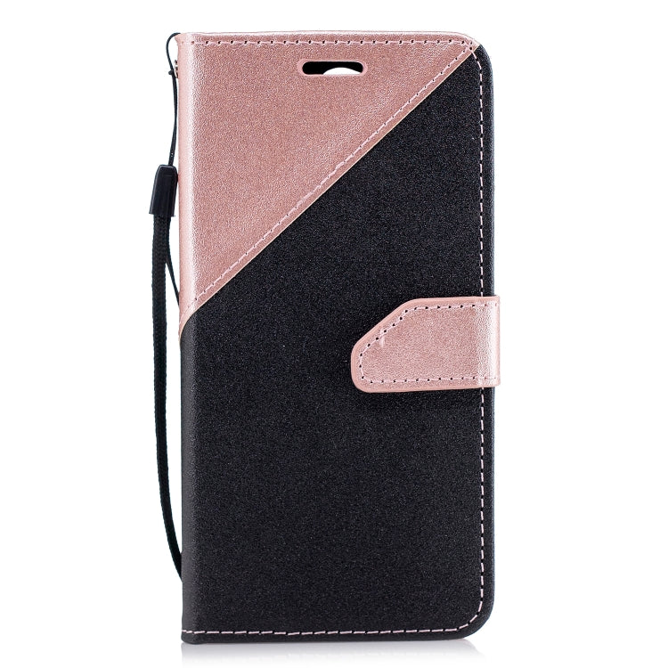 For Sony Xperia XA2 Matching Color Frosted Texture Horizontal Flip PU Leather Case with Holder & Card Slots & Lanyard