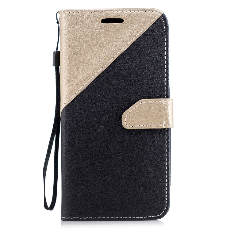 For Sony Xperia XZ2 Matching Color Frosted Texture Horizontal Flip PU Leather Case with Holder & Card Slots & Lanyard