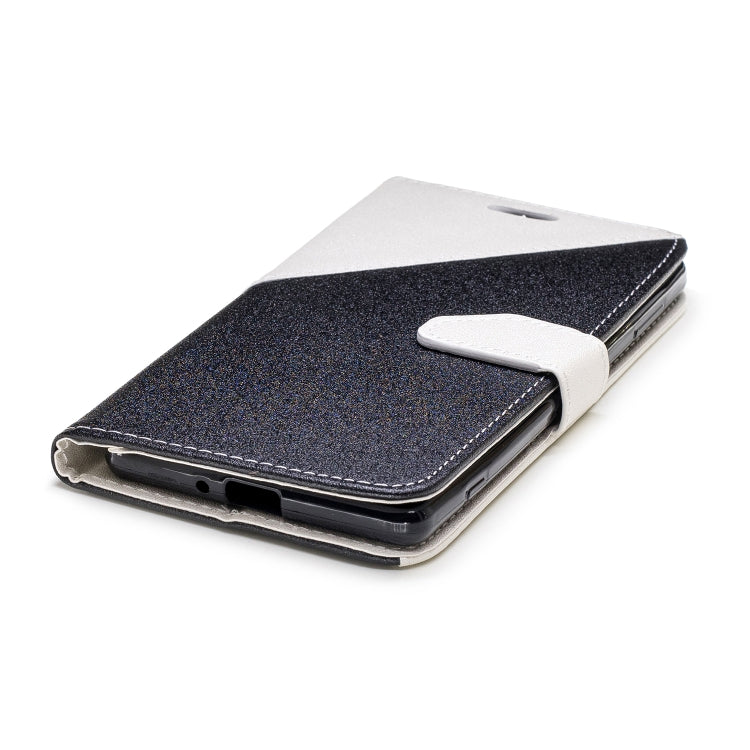 For Sony Xperia XZ2 Matching Color Frosted Texture Horizontal Flip PU Leather Case with Holder & Card Slots & Lanyard