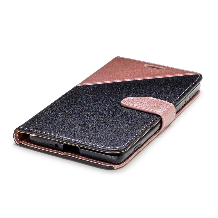 For Sony Xperia XZ2 Matching Color Frosted Texture Horizontal Flip PU Leather Case with Holder & Card Slots & Lanyard