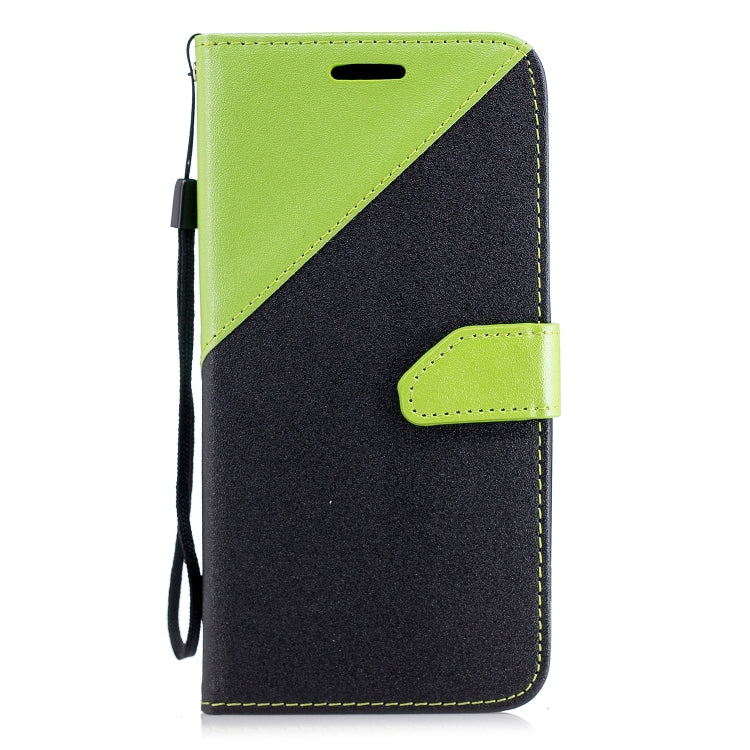 For Sony Xperia XZ2 Matching Color Frosted Texture Horizontal Flip PU Leather Case with Holder & Card Slots & Lanyard